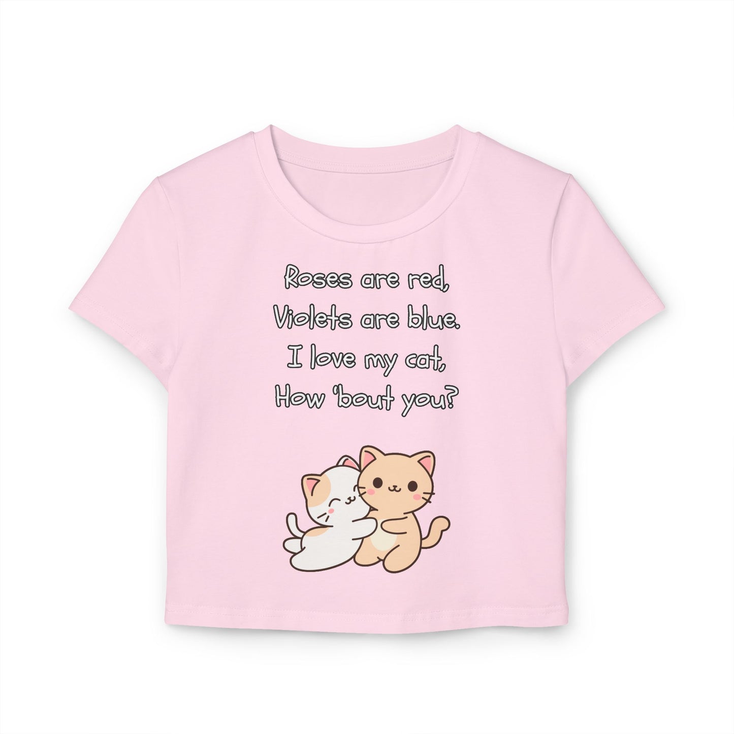 I Love My Cat - Women's Baby Tee