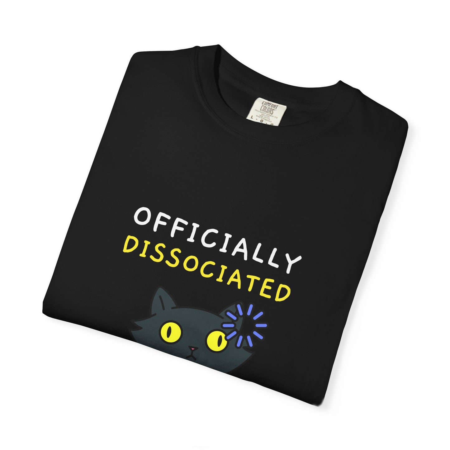 Officially Dissociated Men's/Unisex Cat T-Shirt
