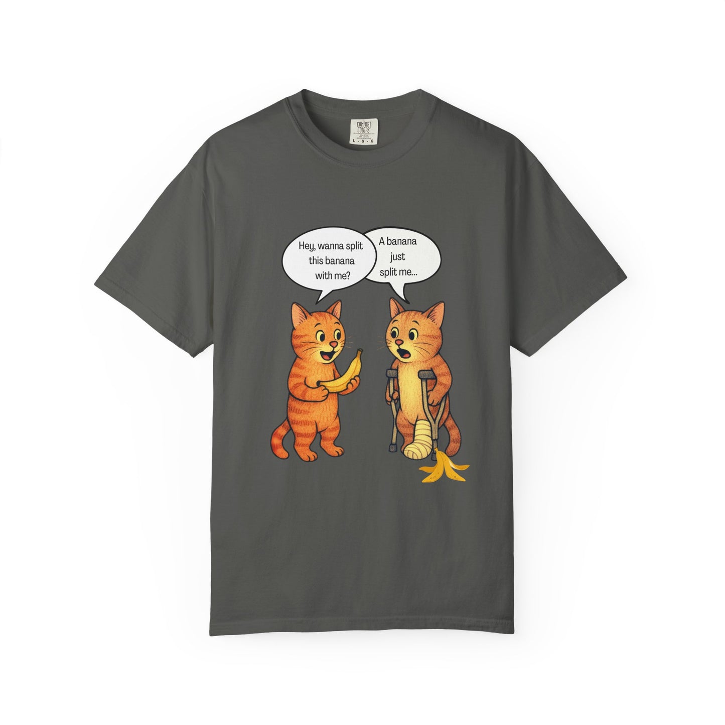 "Banana Split" - Funny Comic T-Shirt