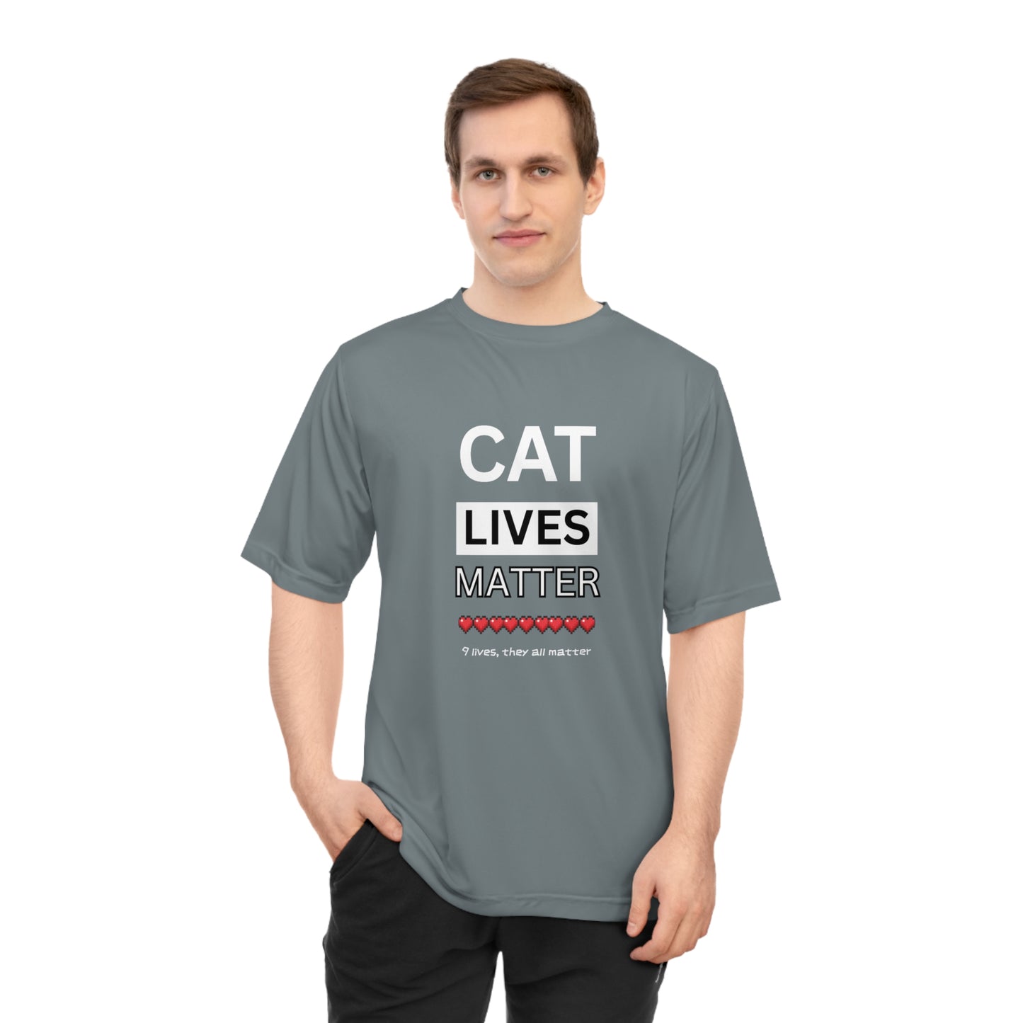 "Cat Lives Matter" Bold Cat T-Shirt