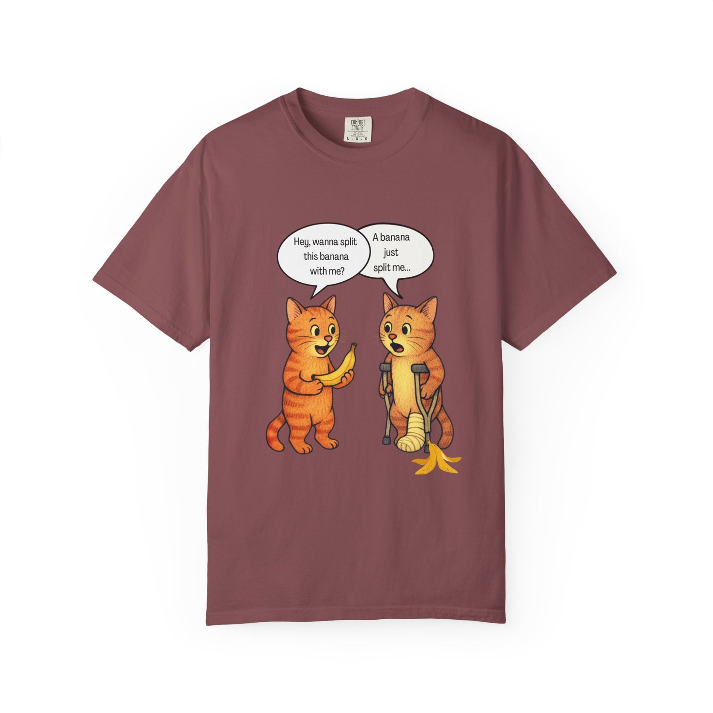 "Banana Split" - Funny Comic T-Shirt