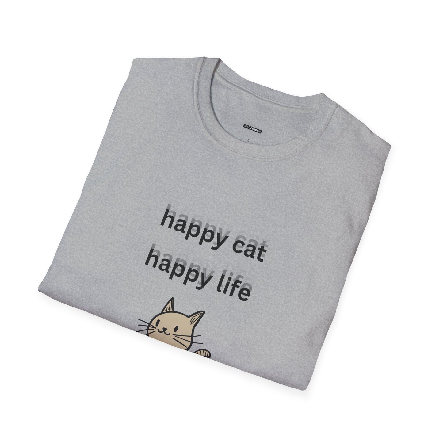 Happy Cat Happy Life Men's/Unisex (Bright Colors)