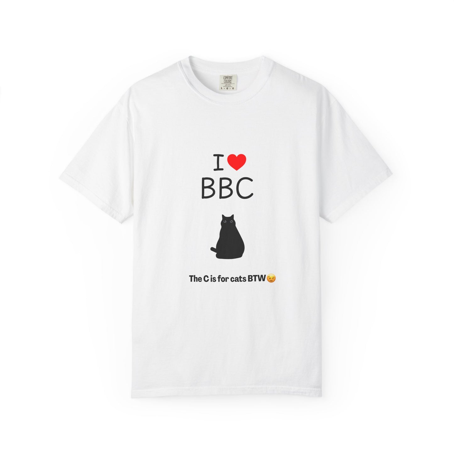 "Big Black Cat" Bold and Edgy Cat T-Shirt
