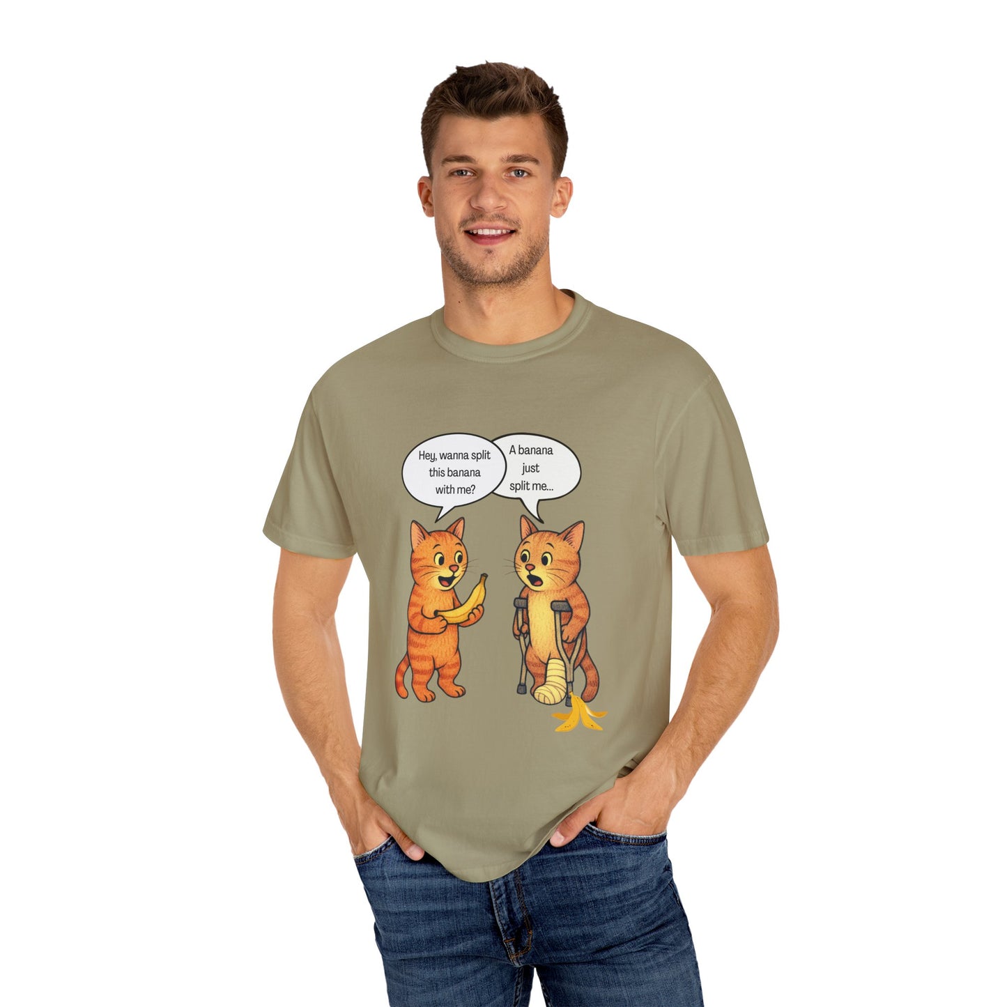 "Banana Split" - Funny Comic T-Shirt