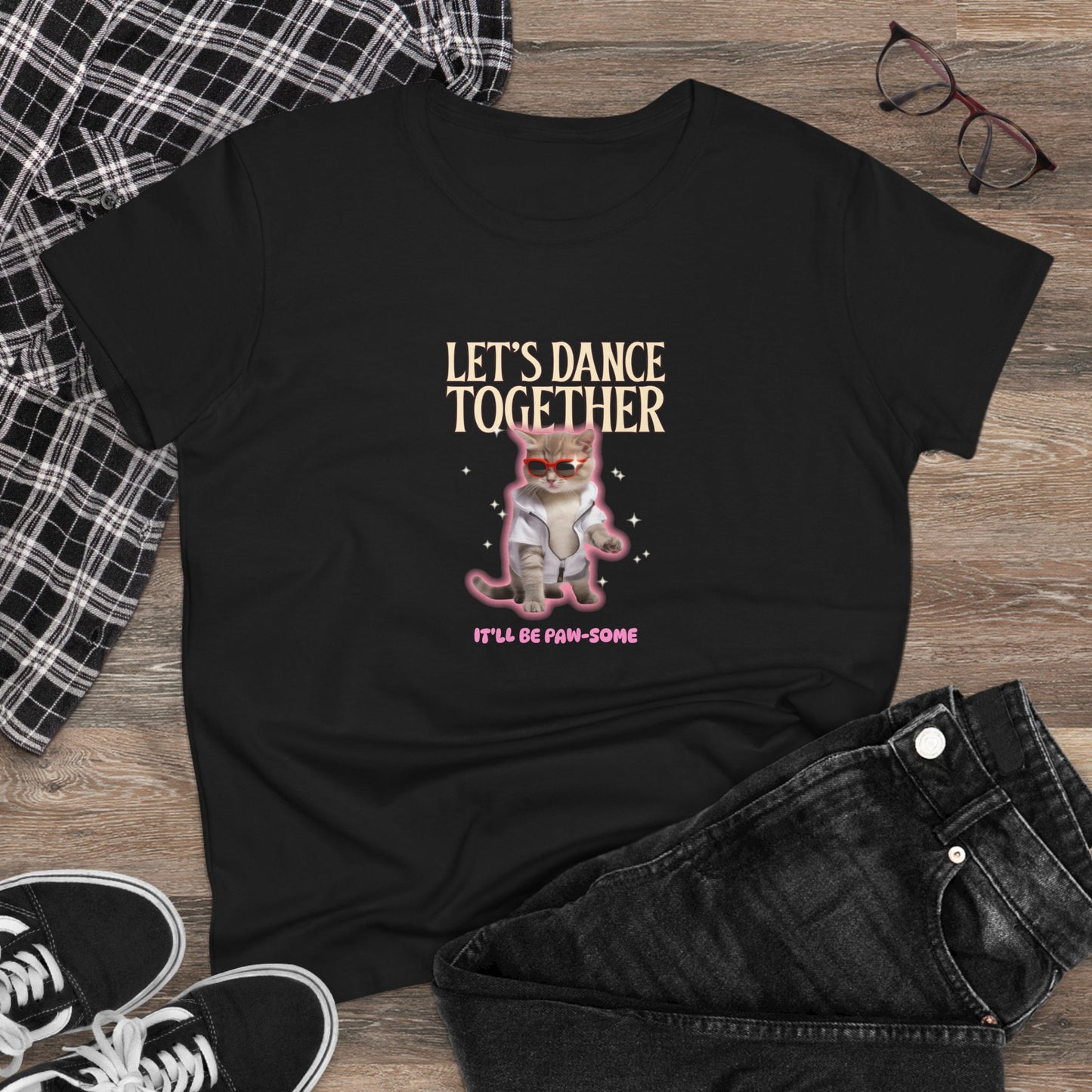 Let's Dance Together Funny Women's T-Shirt