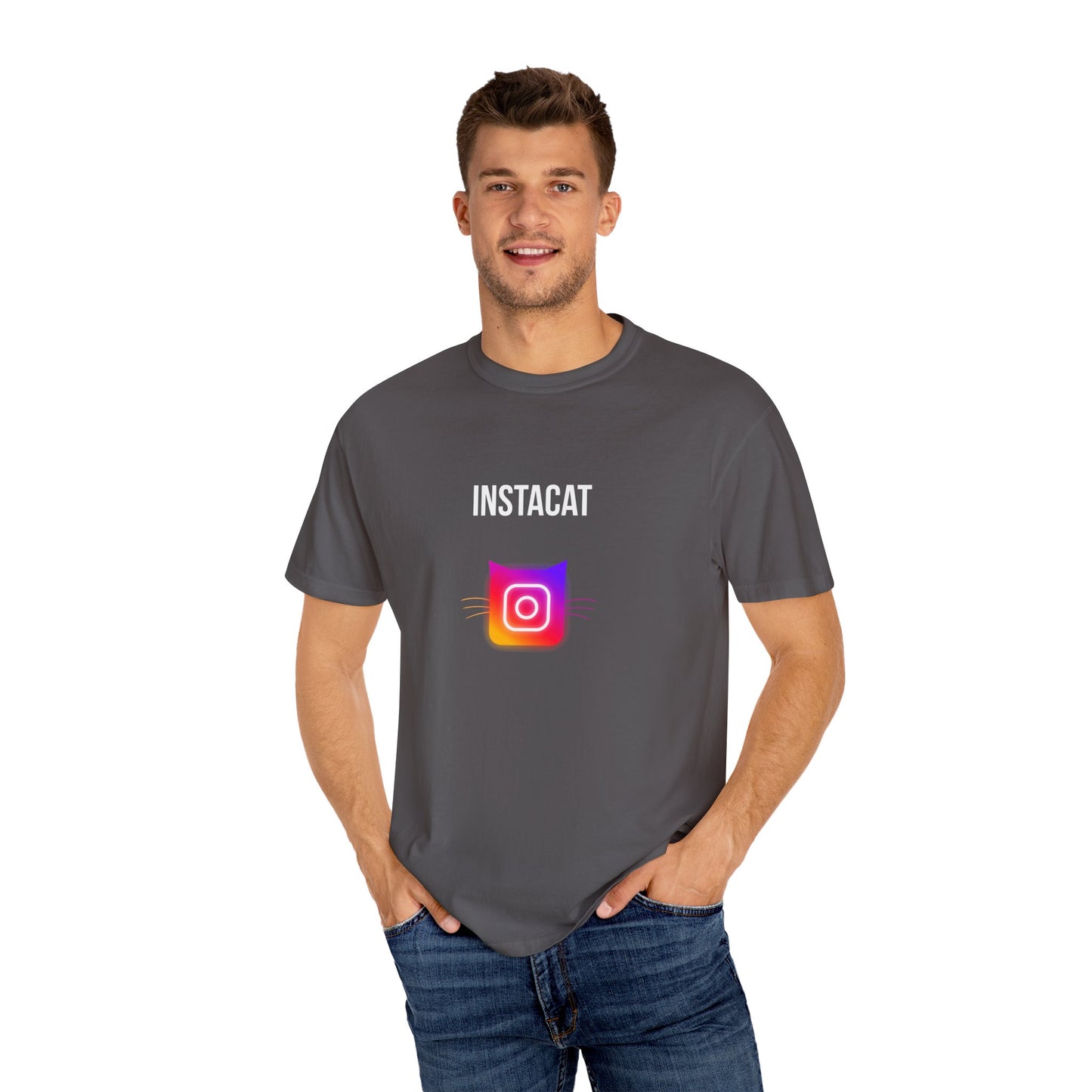 "InstaCat" Funny Cat T-Shirt
