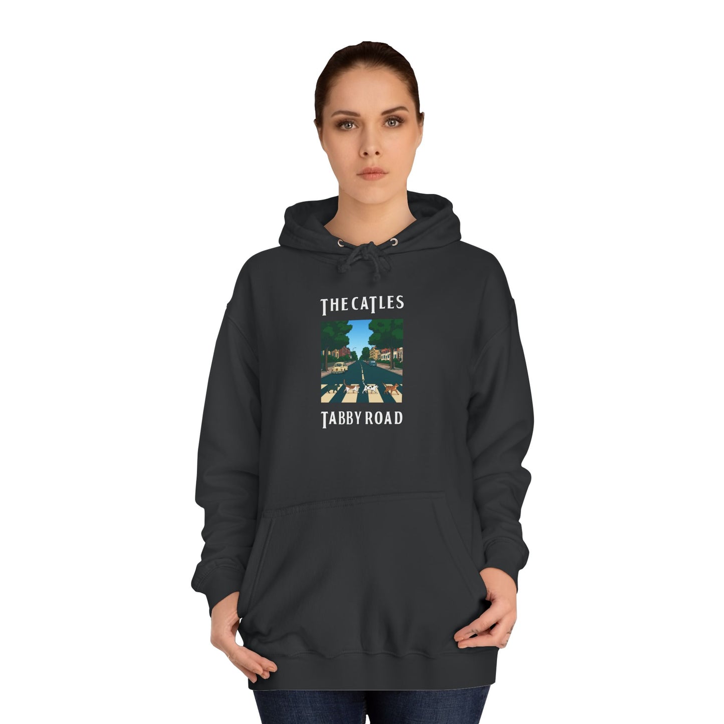 The Catles - Tabby Road Funny Unisex Hoodie