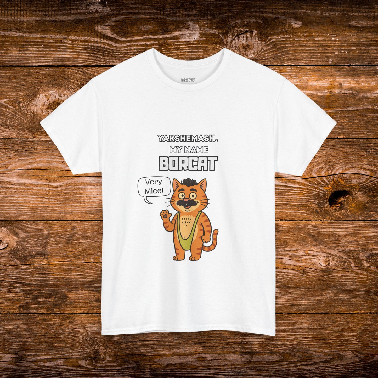 "BORCAT" Hilarious Women's Cat T-Shirt