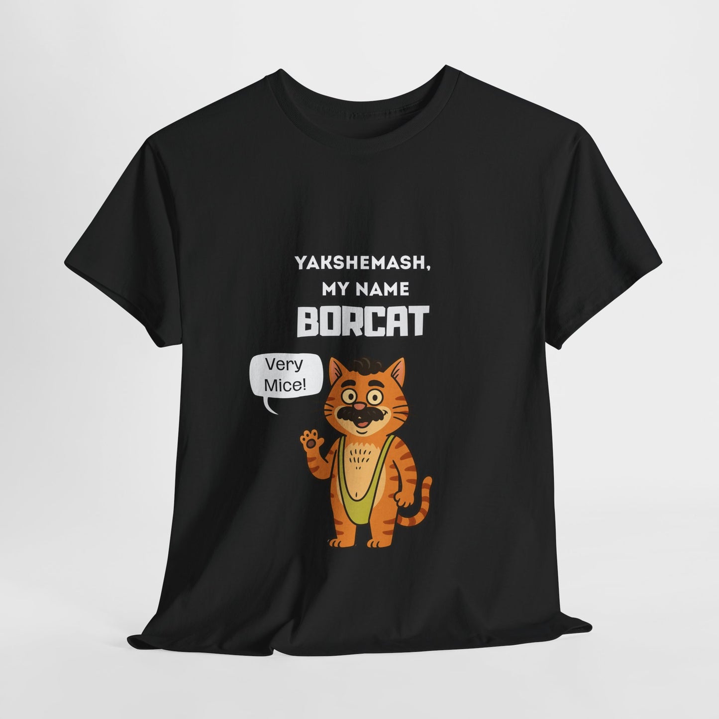 "BORCAT" Hilarious Women's Cat T-Shirt