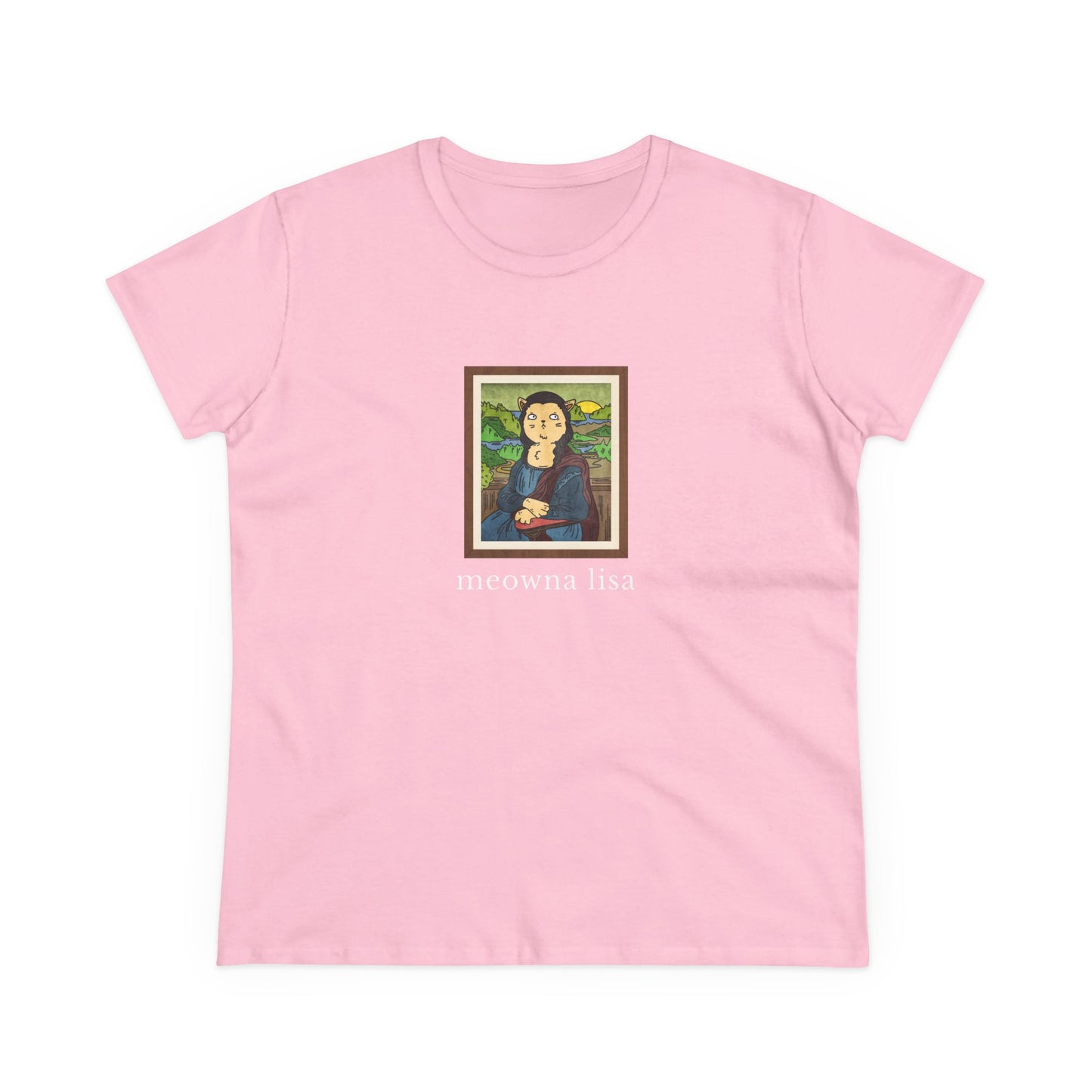 Meowna Lisa Women's T-Shirt