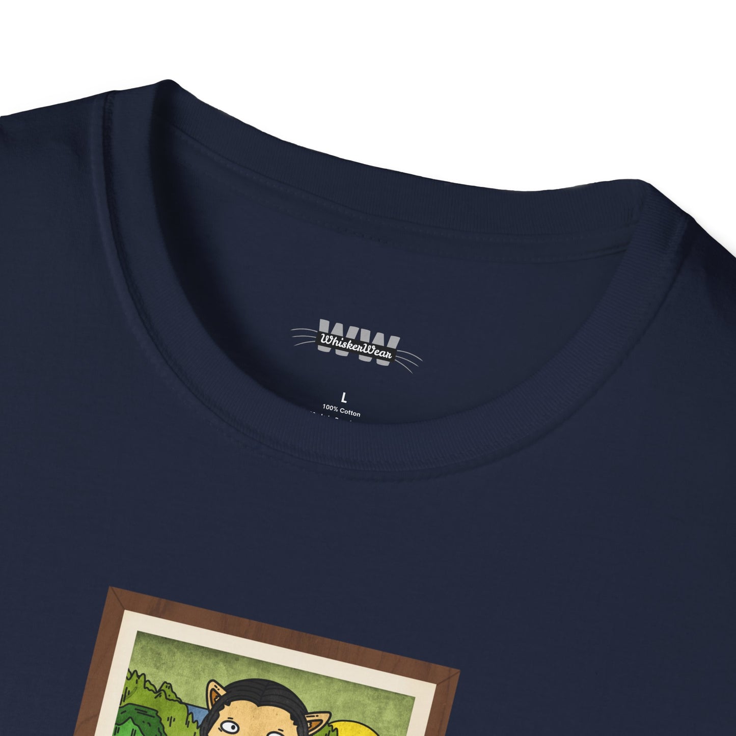 'Meowna Lisa' Funny Men's/Unisex T-Shirt