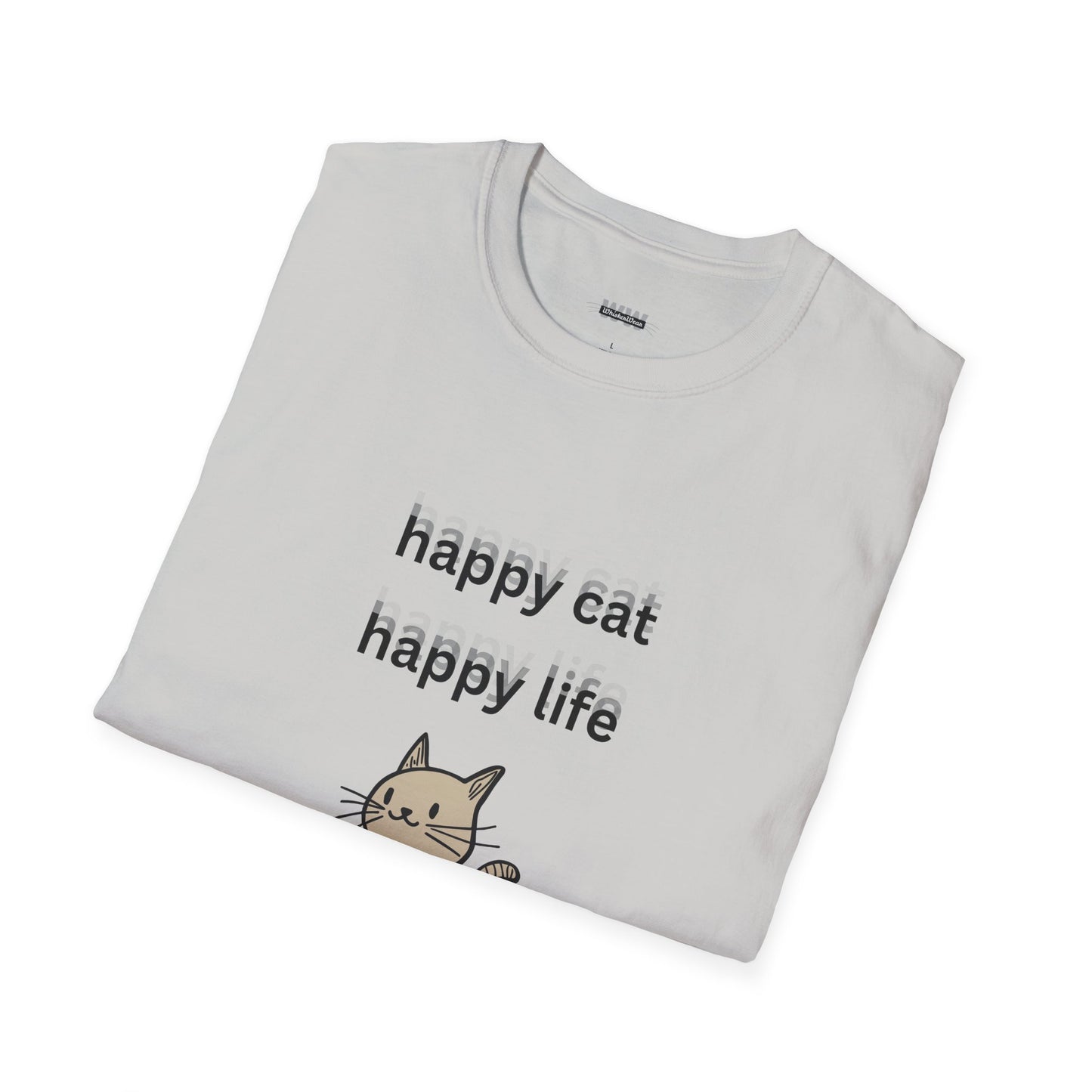 Happy Cat Happy Life Men's/Unisex (Bright Colors)