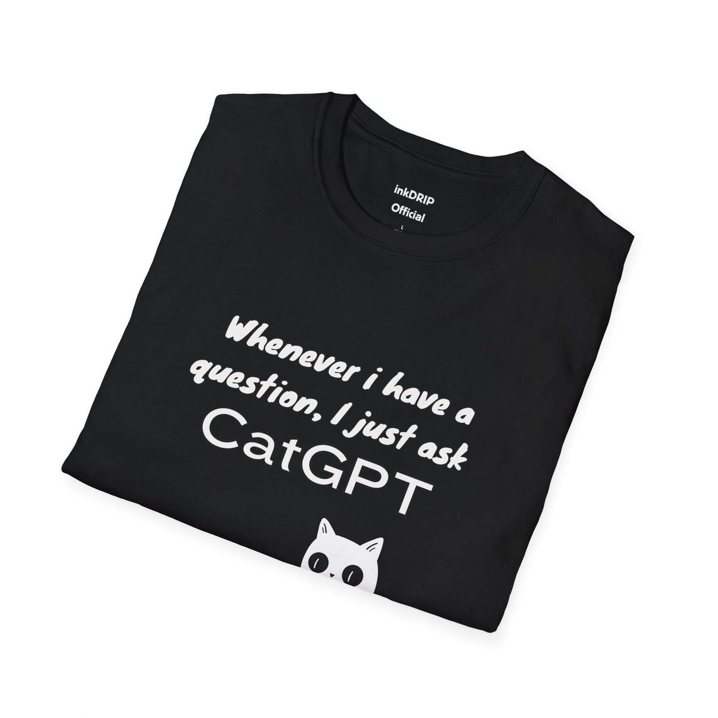 "Cat-GPT" Funny Women's T-Shirt