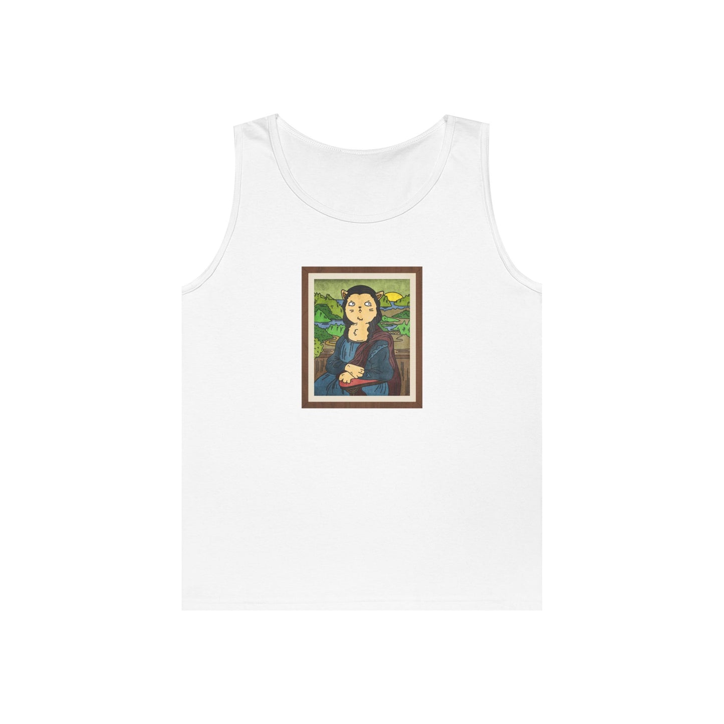 Meowna Lisa Men's/Unisex Tank Top