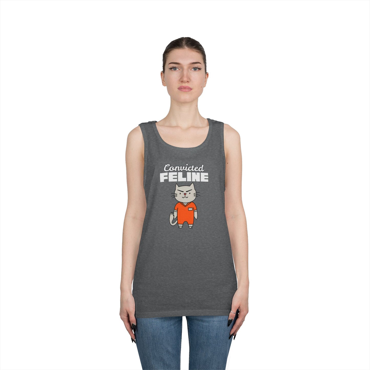 Convicted Feline Men's/Unisex Tank Top
