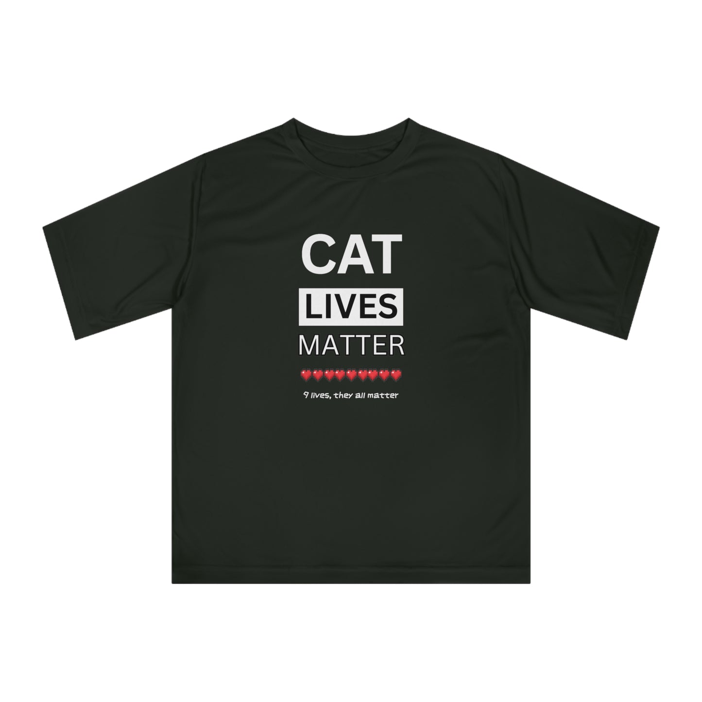 "Cat Lives Matter" Bold Cat T-Shirt
