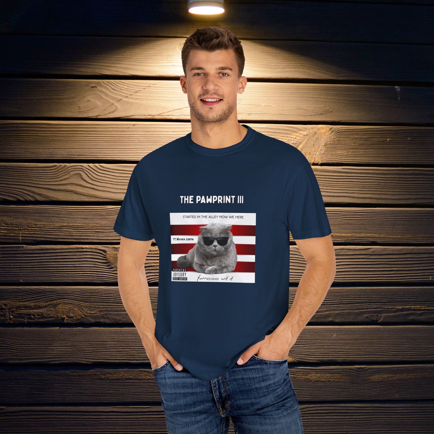 "The Pawprint III" Funny T-Shirt