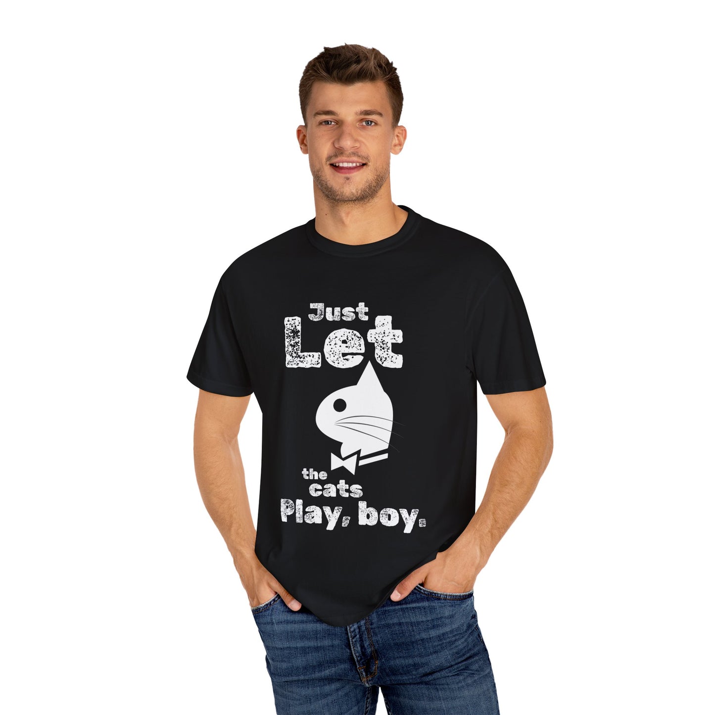 "Let the Cats Play, Boy" Bold & Edgy Cat T-Shirt