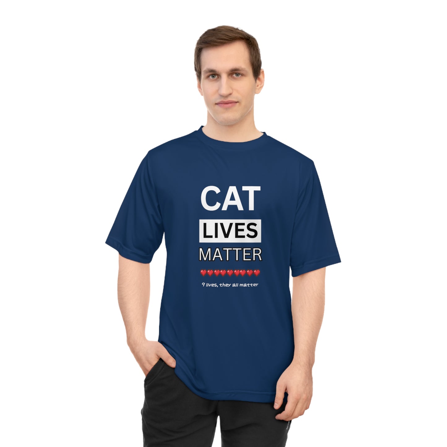 "Cat Lives Matter" Bold Cat T-Shirt