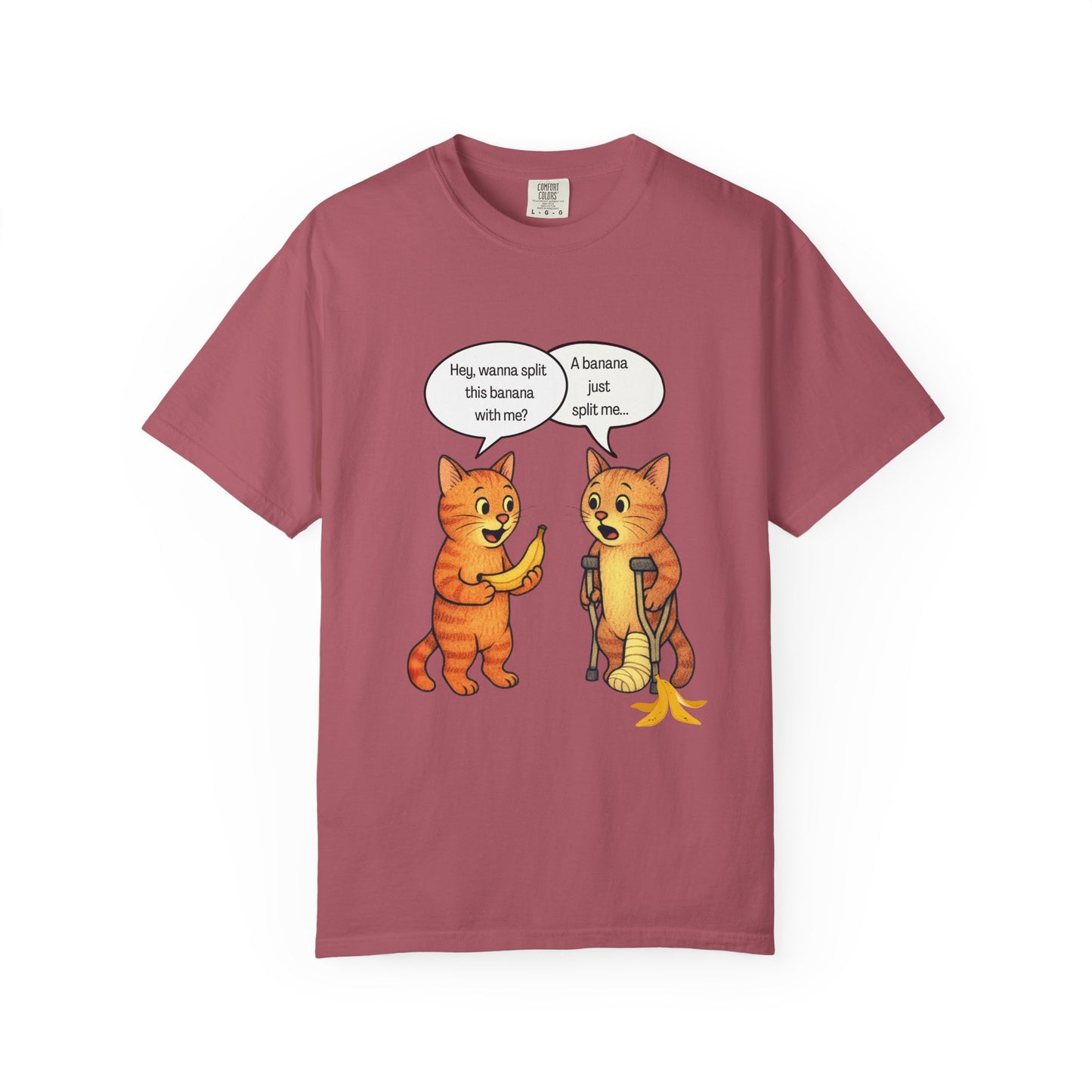 "Banana Split" - Funny Comic T-Shirt