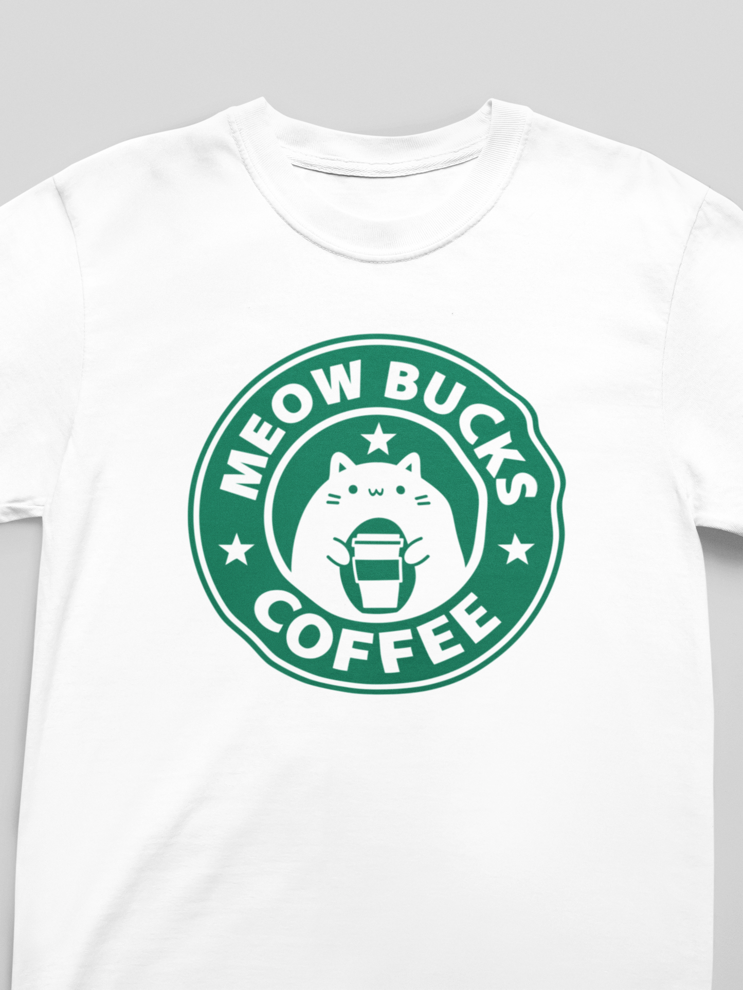 Meowbucks Coffee Unisex T-Shirt