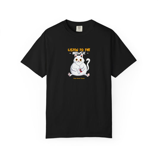 Listen to the Mewsic Men's/Unisex T-Shirt