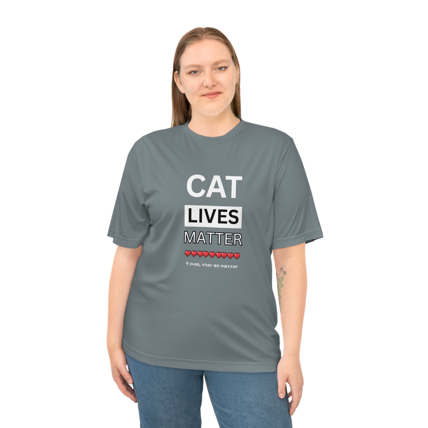 "Cat Lives Matter" Bold Cat T-Shirt