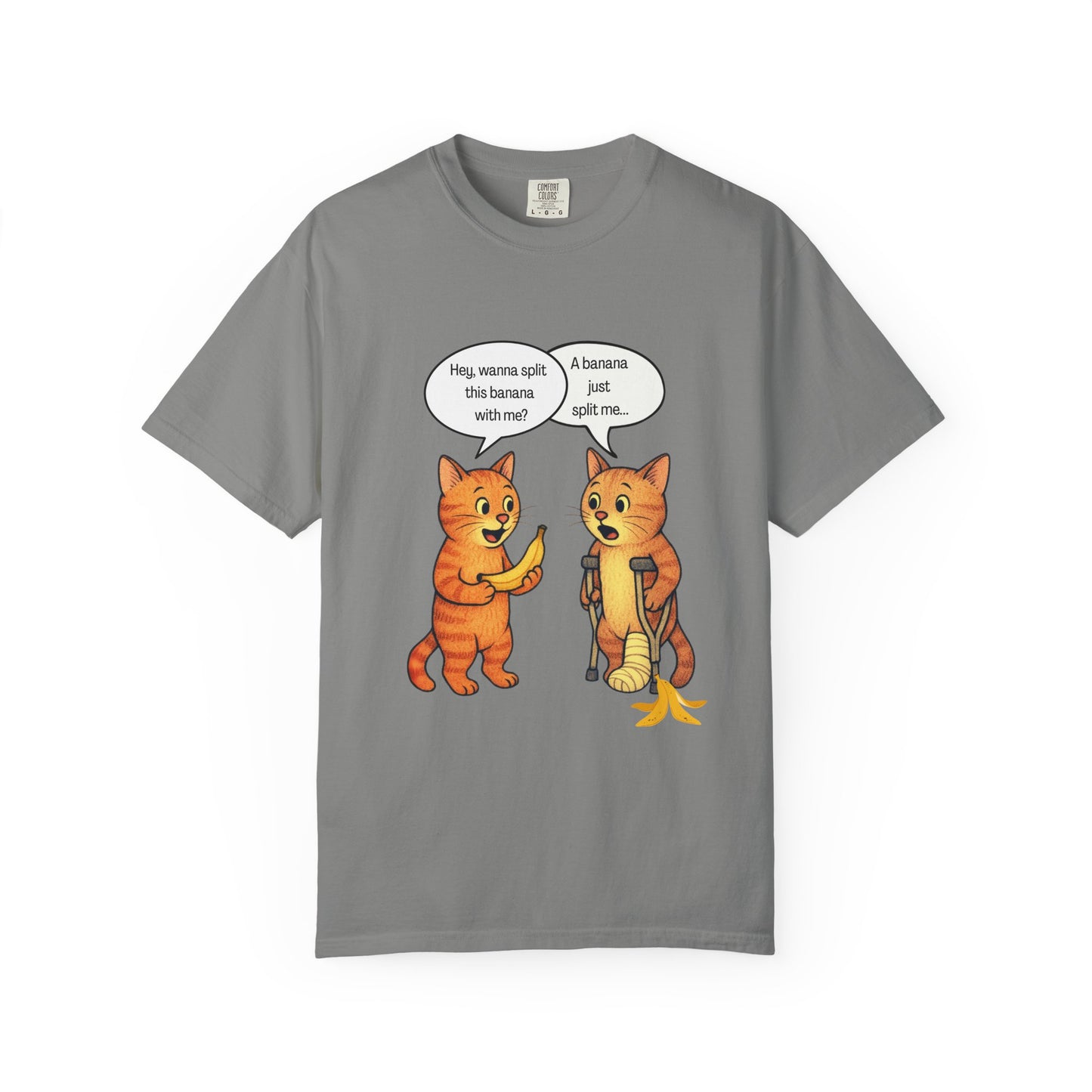 "Banana Split" - Funny Comic T-Shirt