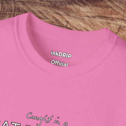 "Caught in a Cat Romance" - Parody T-Shirt for Women