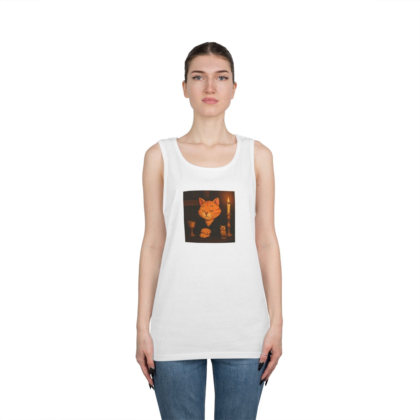 Melancholy Cat Men's/Unisex Tank Top