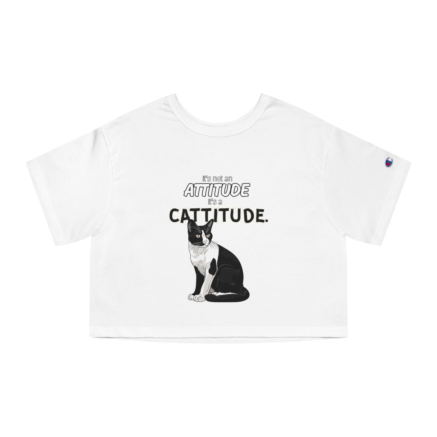 All About the Cattitude - Women's Crop Top