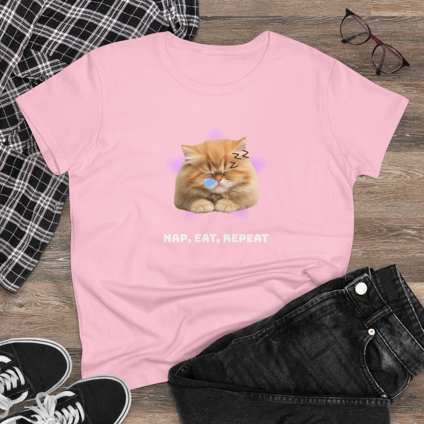Nap Eat Repeat Women's T-Shirt