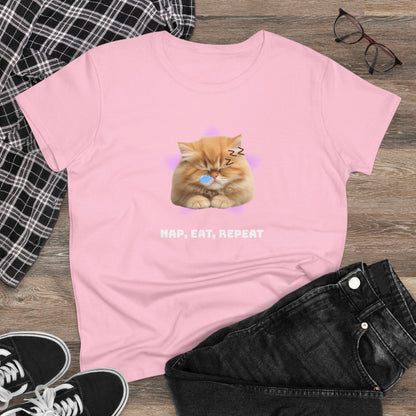 Nap Eat Repeat Women's T-Shirt