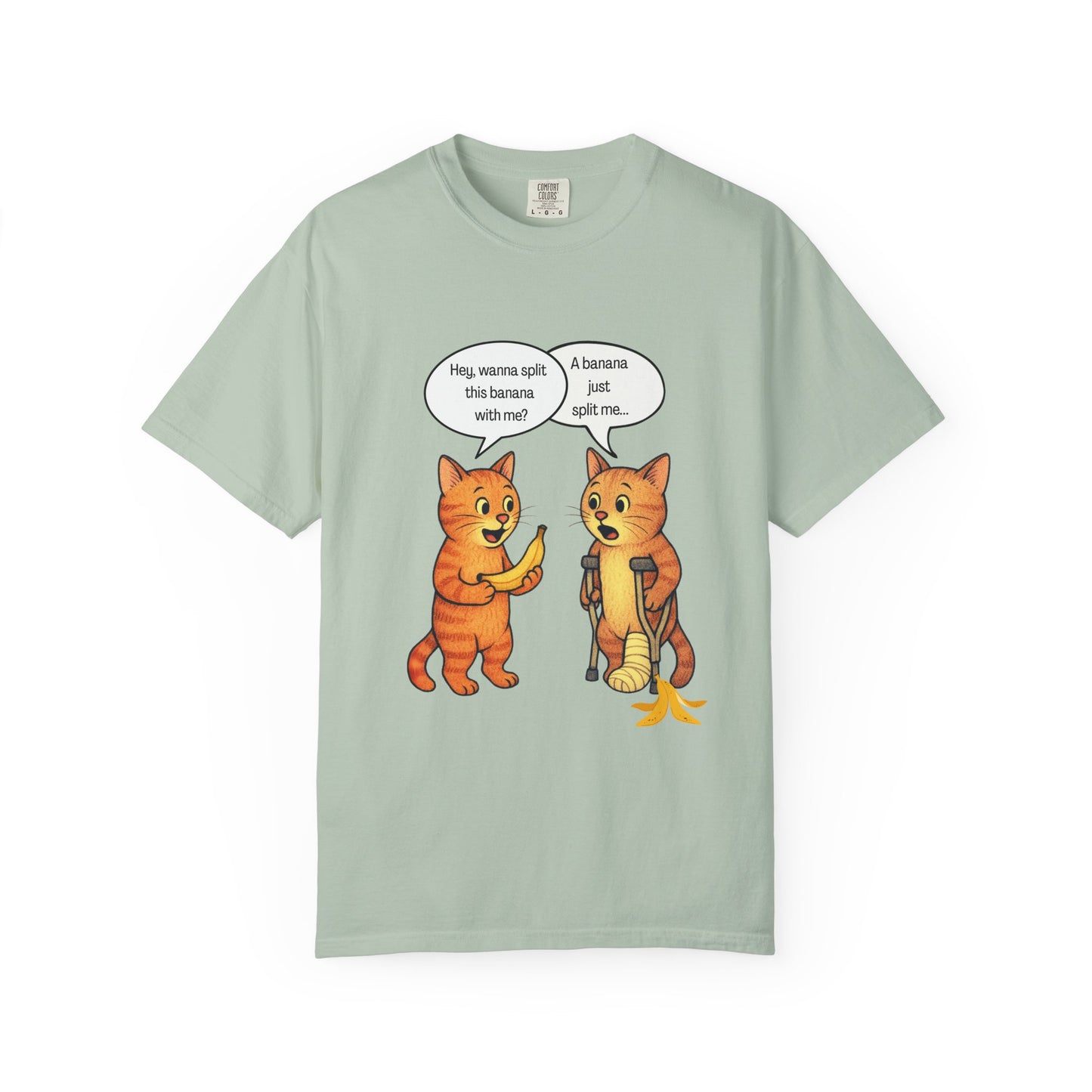 "Banana Split" - Funny Comic T-Shirt