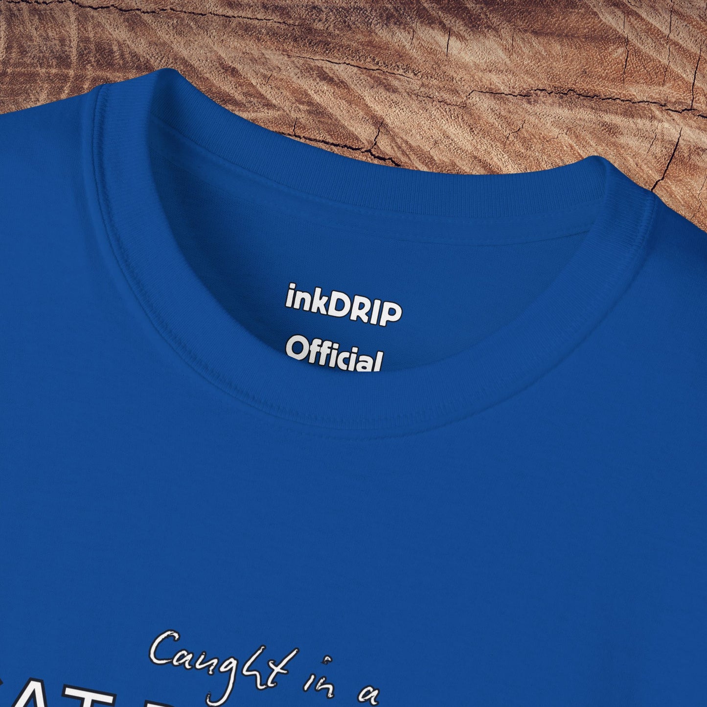 "Caught in a Cat Romance" - Parody T-Shirt for Women