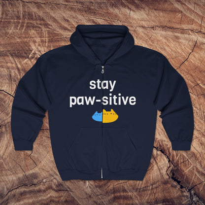 I Love Pets - Women's Cozy Zip-Up Hoodie