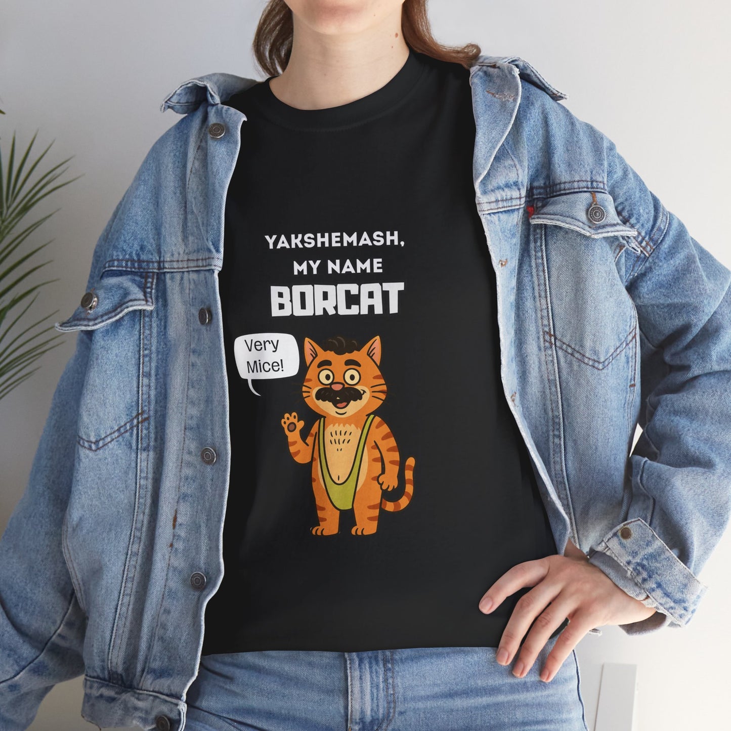 "BORCAT" Hilarious Women's Cat T-Shirt