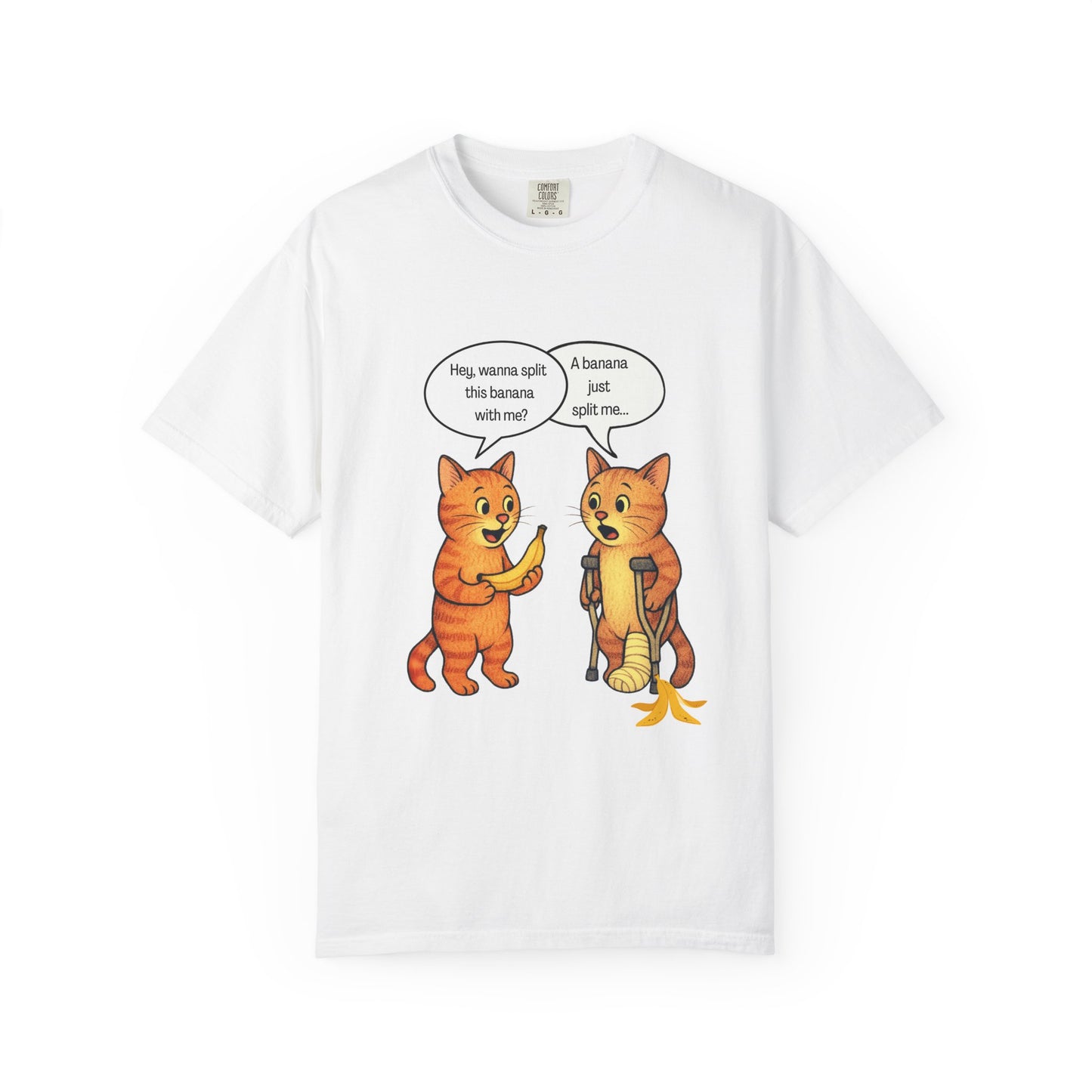 "Banana Split" - Funny Comic T-Shirt
