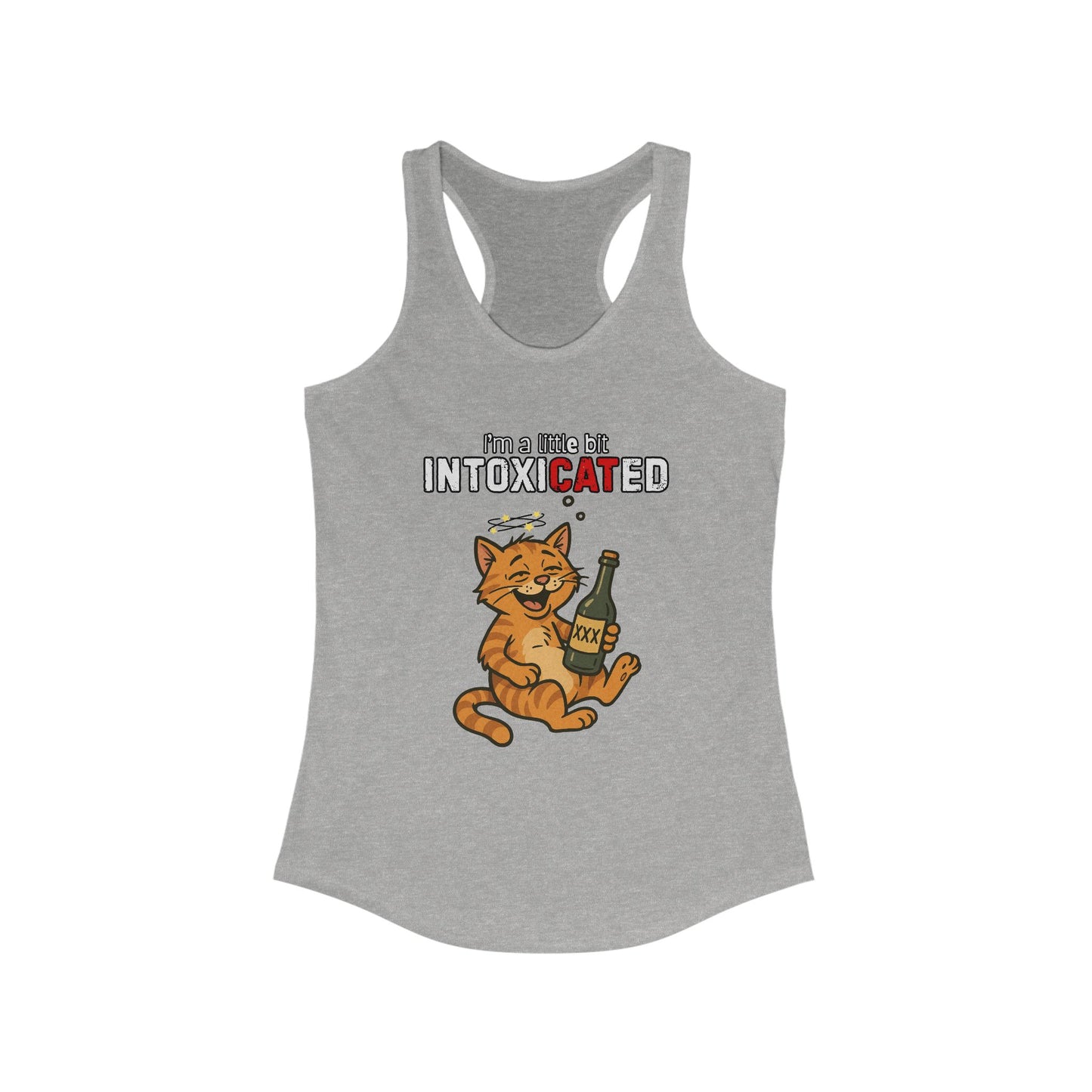 "IntoxiCATed" - Funny Women's Tank Top
