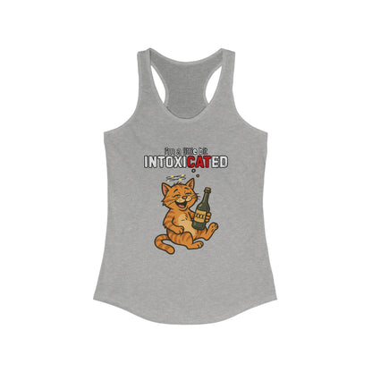 "IntoxiCATed" - Funny Women's Tank Top