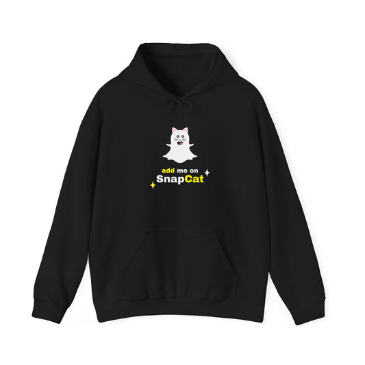 Add Me On SnapCat Funny Unisex Hoodie