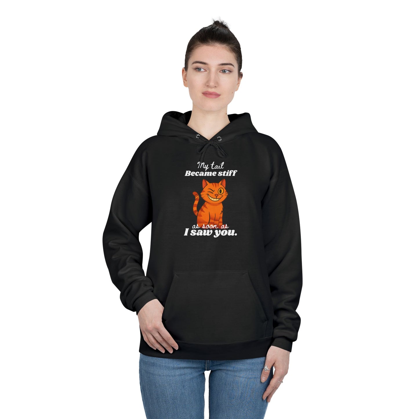 My Tail Got Stiff Funny Edgy Unisex Hoodie