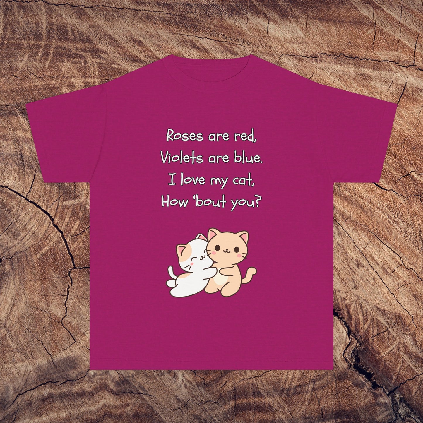"I Love my Cat" Kids T-Shirt