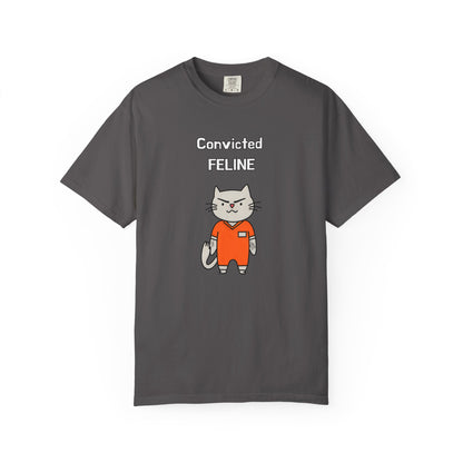 "Convicted Feline" Hilarious Cat T-Shirt