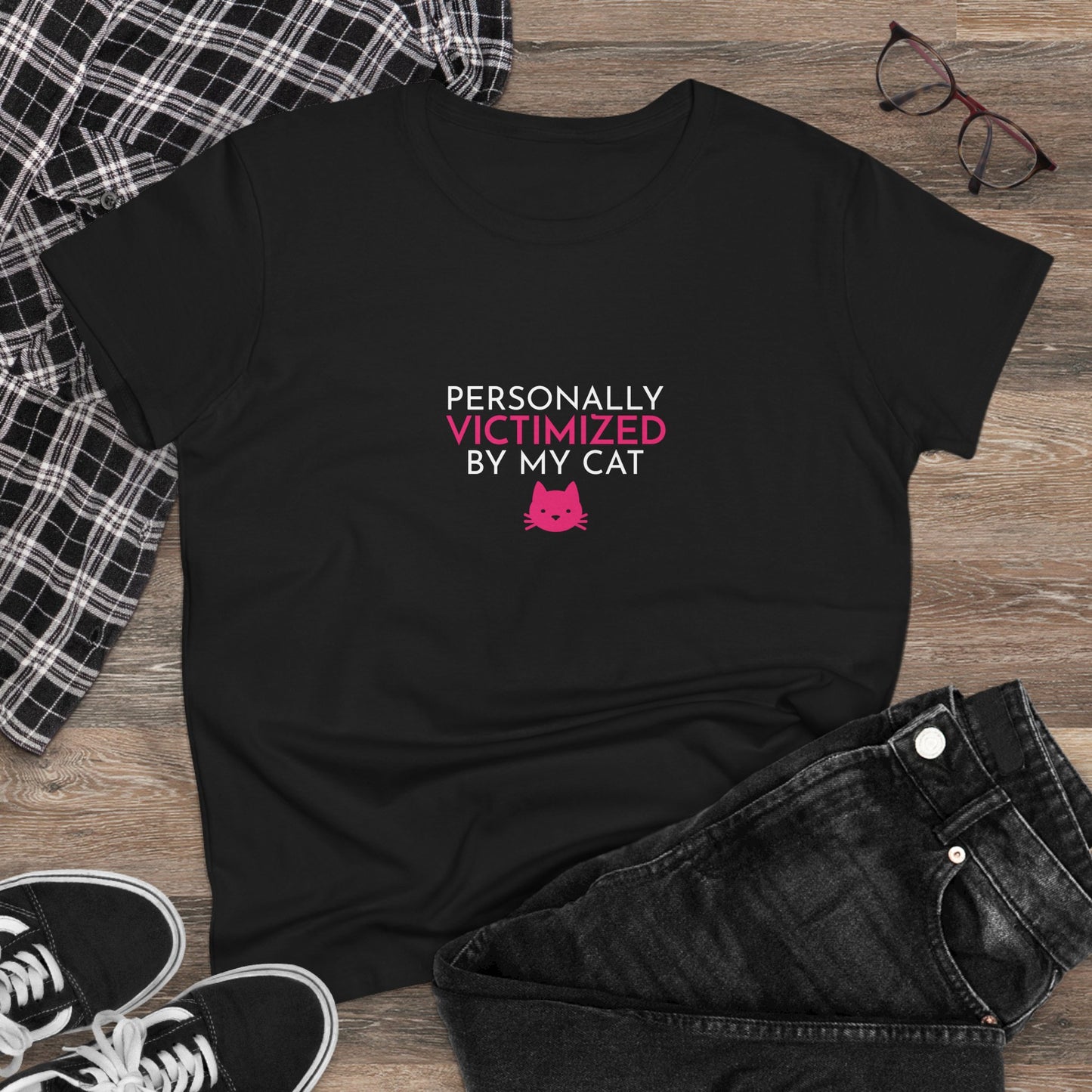 Personally Victimized by my Cat Women's T-Shirt