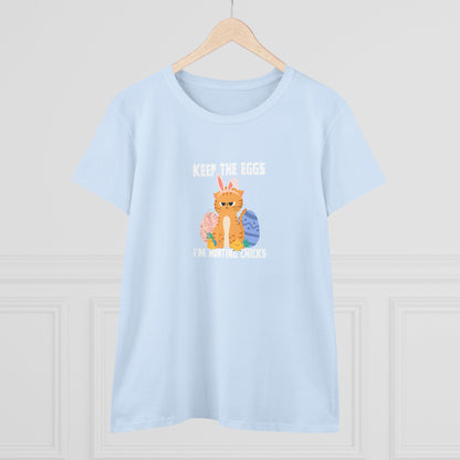 Keep the Eggs Funny Easter Women's T-Shirt