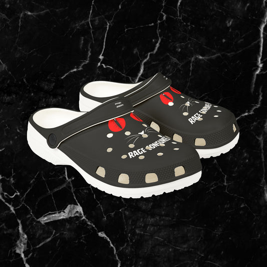 "Rage Consumes Me" - Comfy Foam Clogs