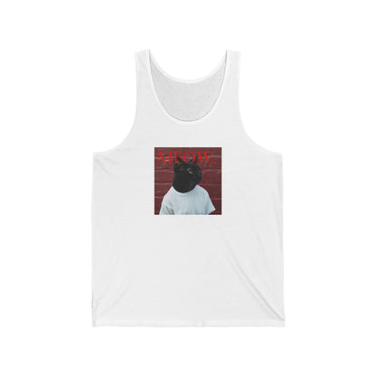 'MEOW' Funny Unisex Tank Top