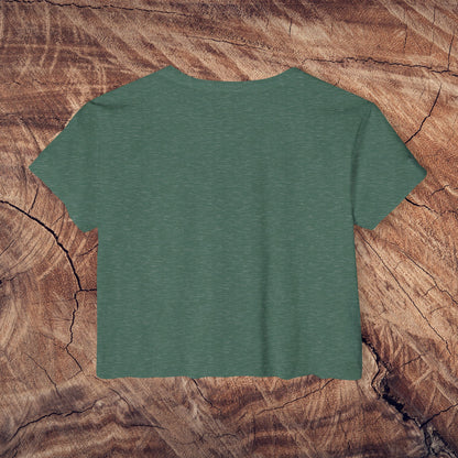 "IntoxiCATed" Crop-Top Shirt for Women