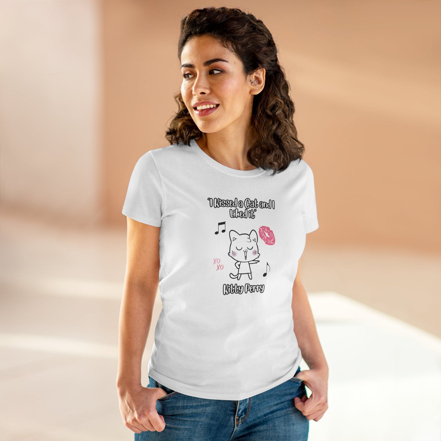 Kitty Perry Women's Parody T-Shirt